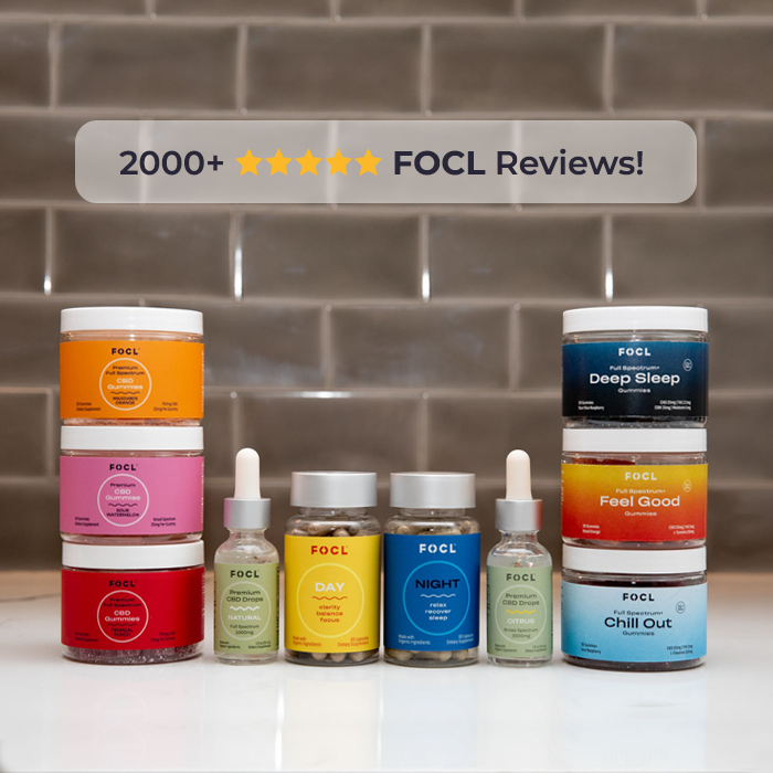 FOCL Chill out CBD + THC Gummies