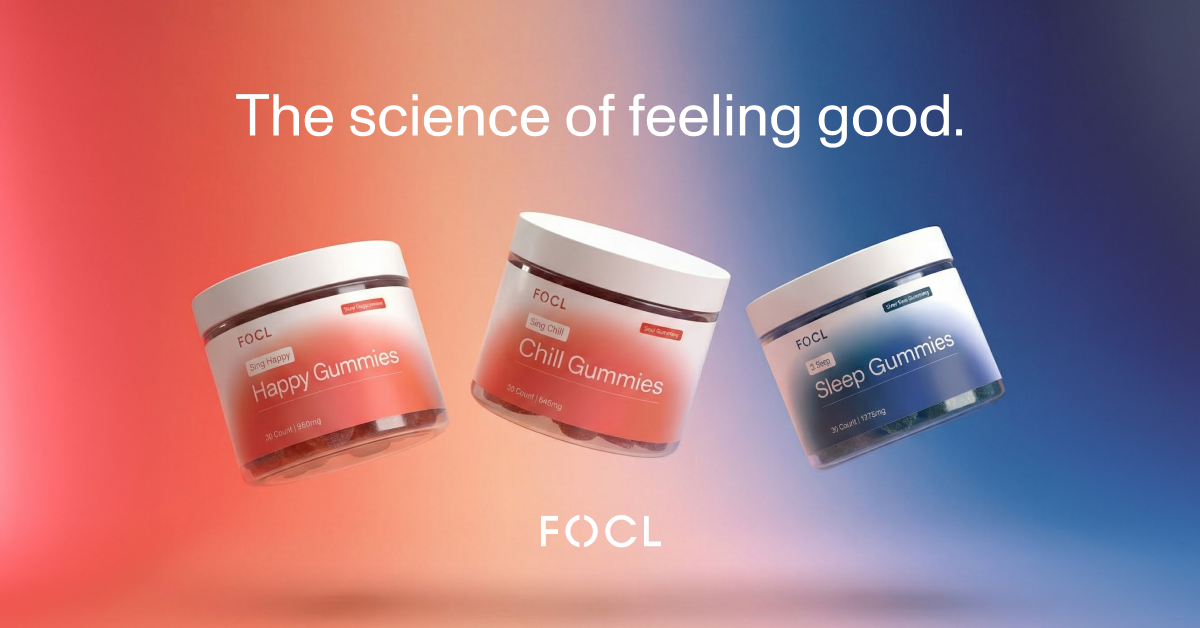 FOCL - Plant-powered supplements for sleep, calm, and relief.