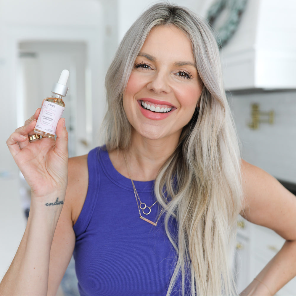 FOCL x Ali - Full Spectrum Strawberry Lemonade CBD Drops