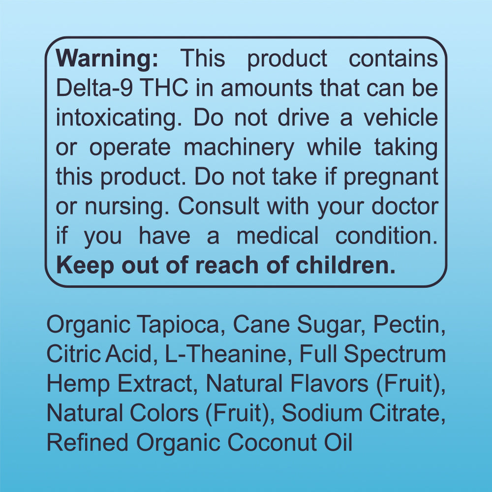 FOCL Chill out CBD + THC Gummies