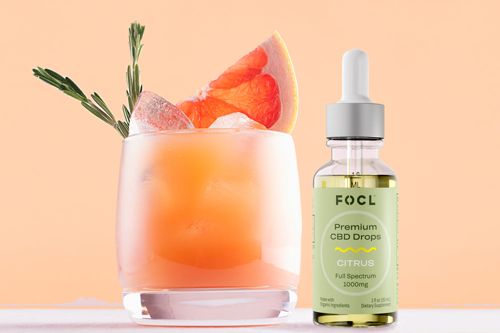 Citrus Mule CBD mocktail