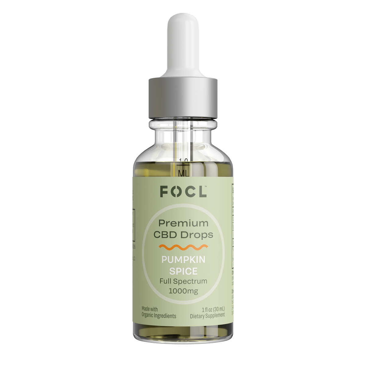 Full Spectrum CBD Drops - Pumpkin Spice 1000mg - Limited Supply