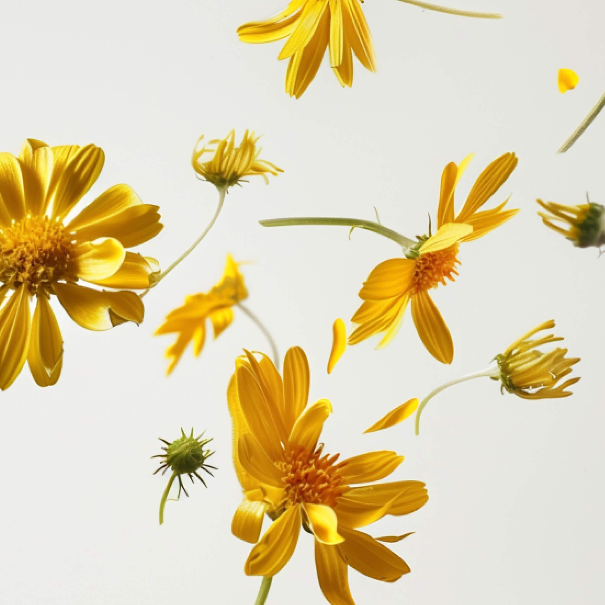 FOCL Arnica - Close-up of yellow flowering plant - Promotes pain relief and calm.