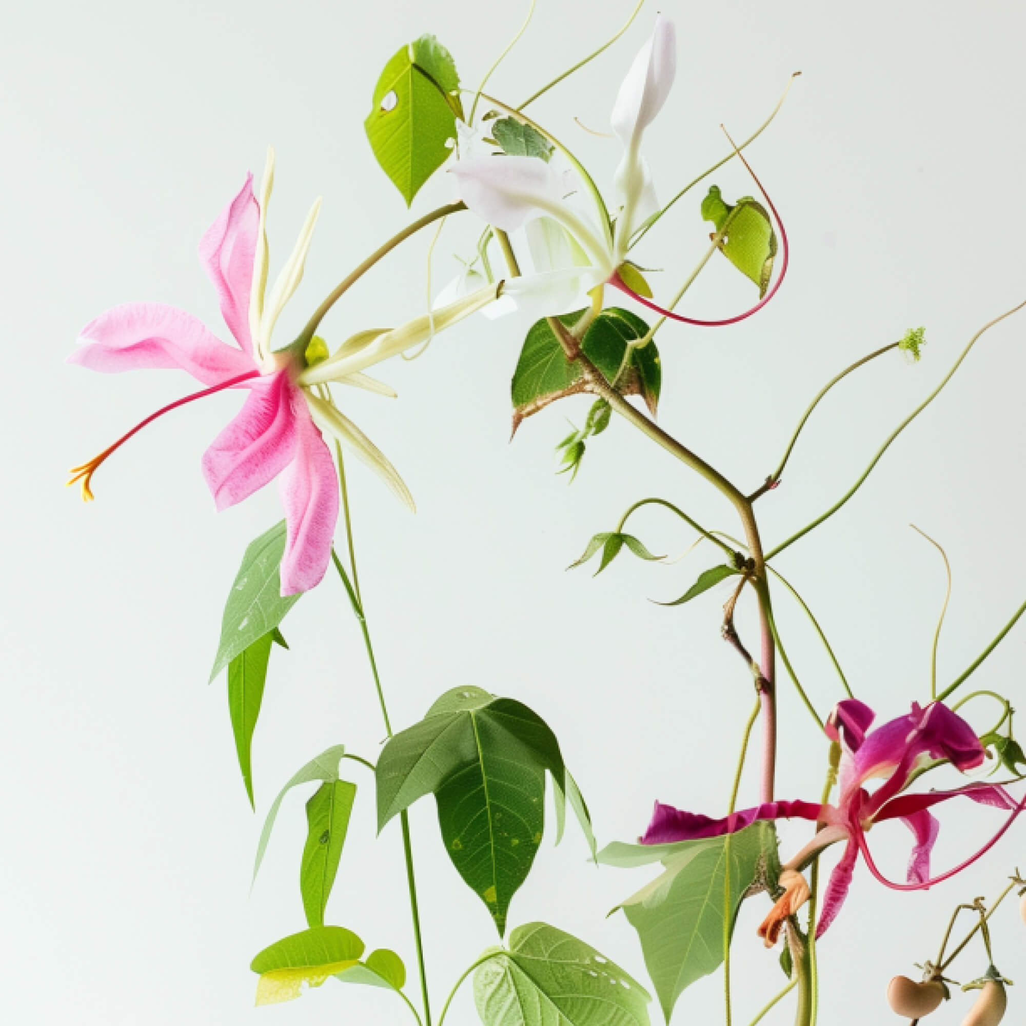 FOCL Horny Goat Weed supplement - Yellow and pink flower petals - Supports intimacy and wellness.