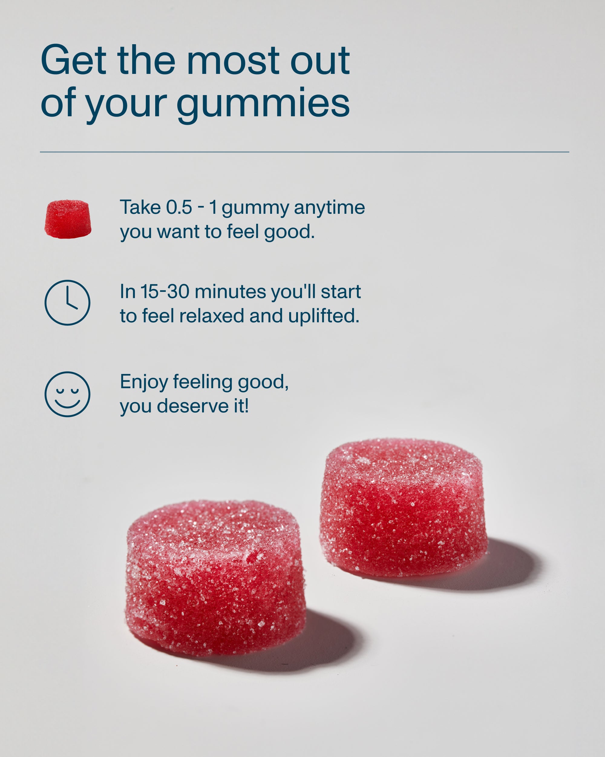 FOCL Chill Out Gummies - Delicious plant-based supplements - Promoting calm and stress relief.