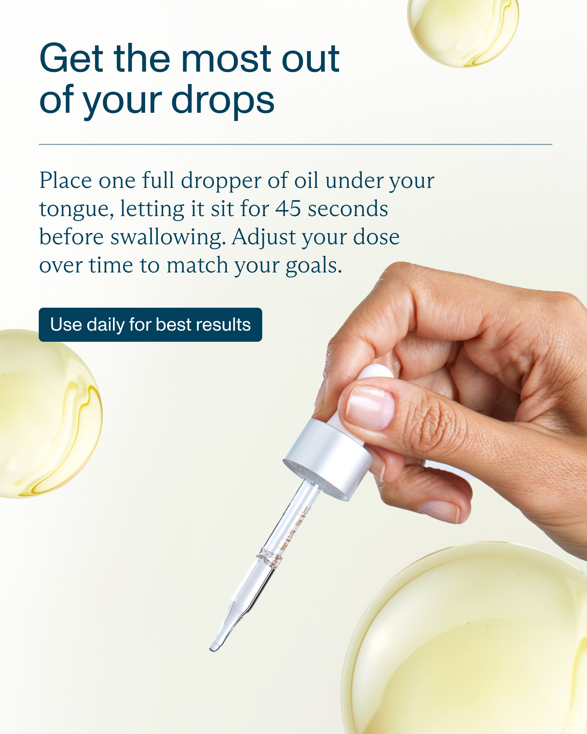 Daily Soothe Full Spectrum CBG+CBD Drops (Save $32)