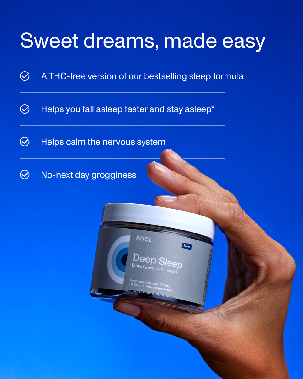 Deep Sleep Broad Spectrum Gummies