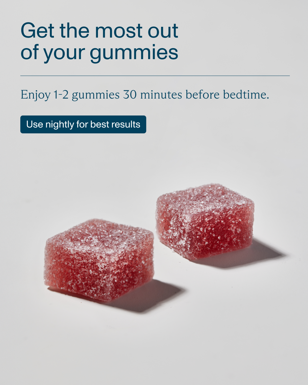 FOCL GoodNight Gummies Natural sleep aid featuring CBD, adaptogens, and mushrooms for restful, rejuvenating sleep.
