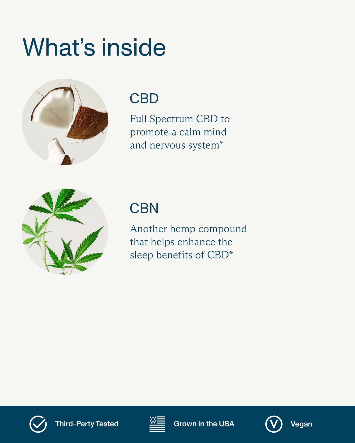 FOCL GoodNight FS Drops - Hemp-derived CBD sleep supplement - Promotes restful sleep and calm.