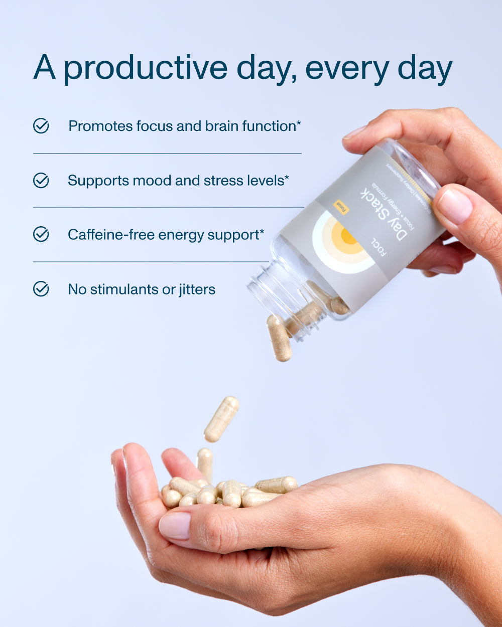 FOCL Stacks Bundle 4 - Premium wellness supplements in packaging - Supports sleep, calm, focus, and relief.