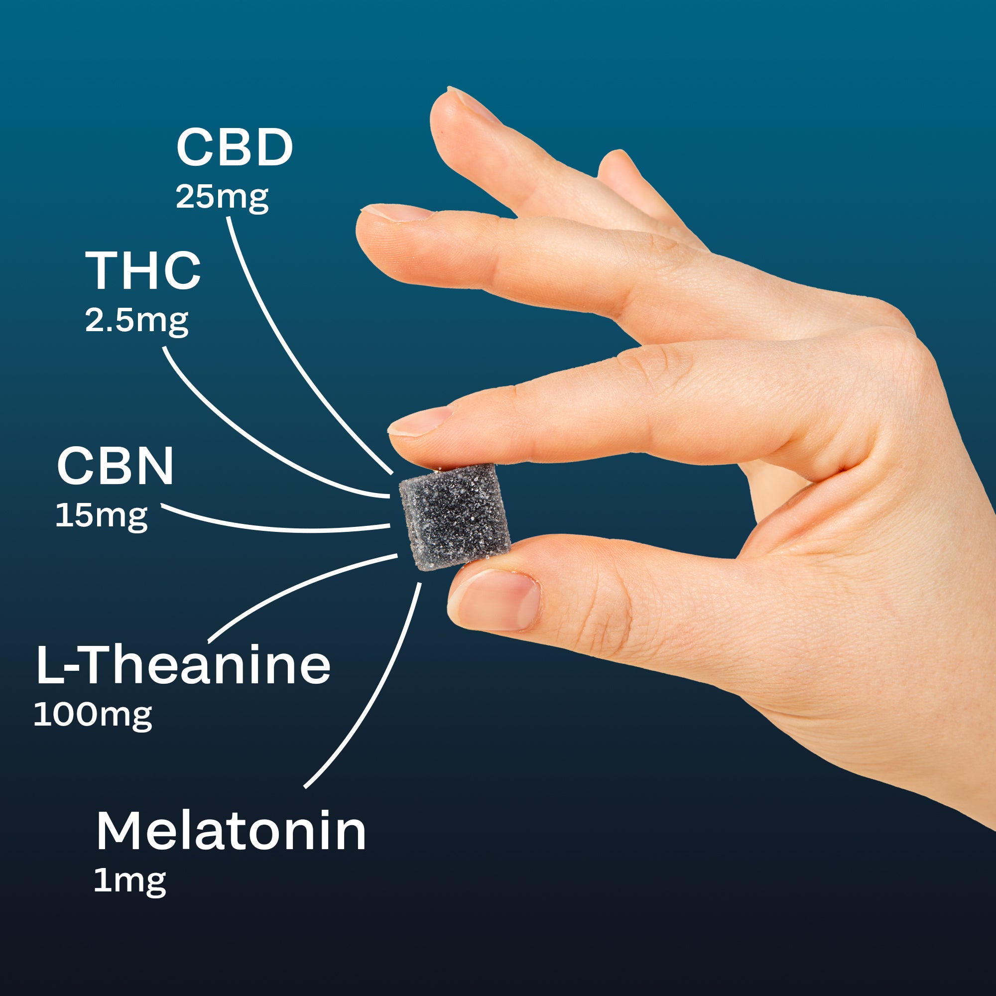 Deep Sleep CBD + THC Gummies