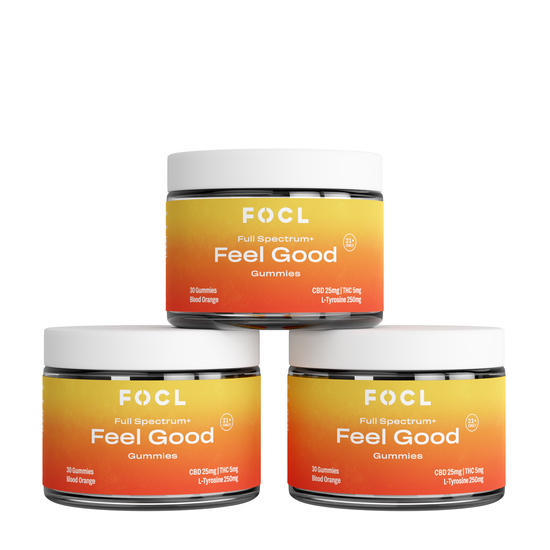 Feel Good CBD + THC Gummies – FOCL