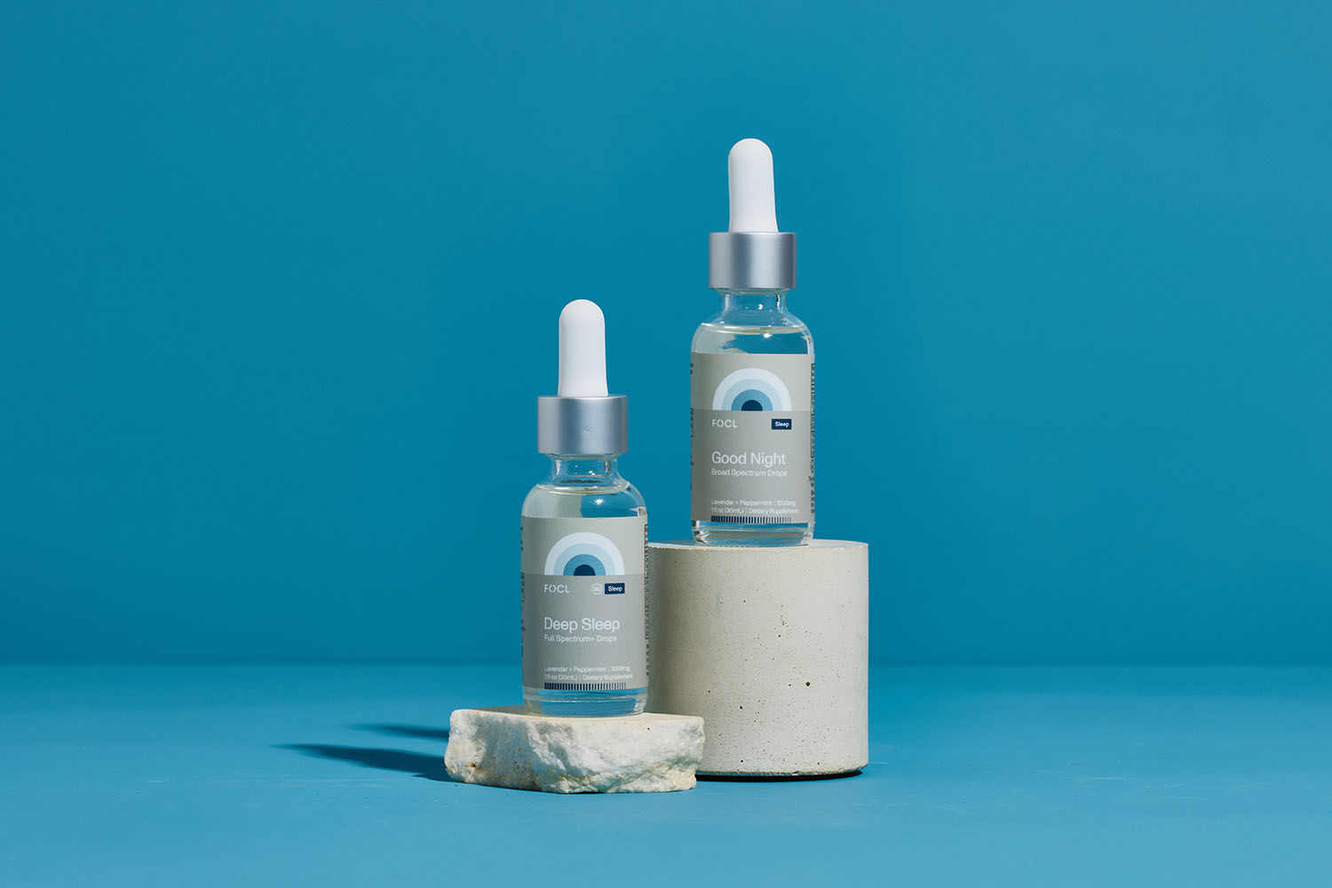 FOCL Sleep Tincture bottle - Premium CBD and CBN blend for natural sleep support.