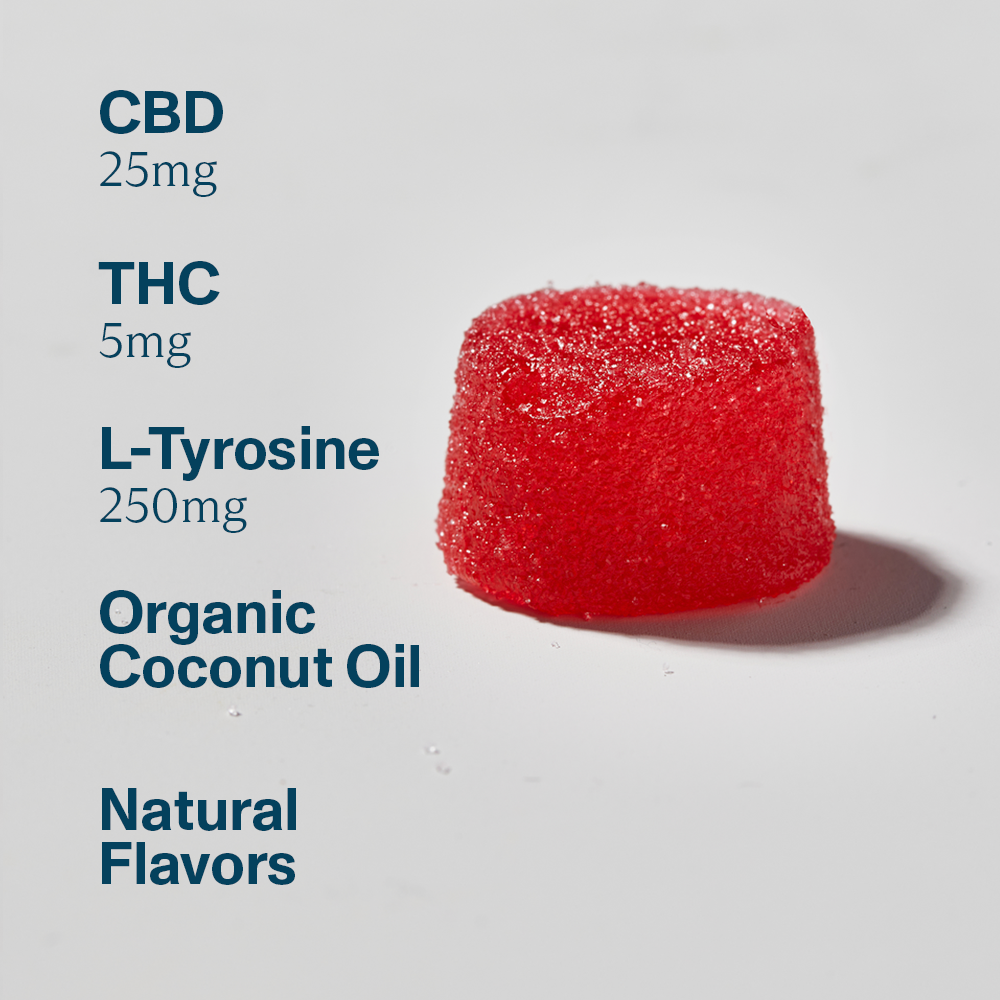 FOCL FeelGood Carousel - Display of plant-based supplements - Promoting sleep, calm, focus, and relief.