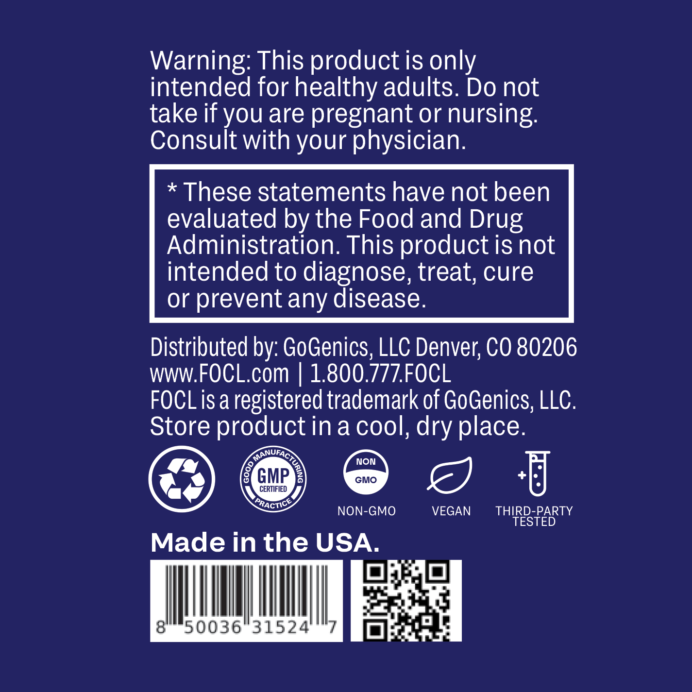 FOCL Sleep Drops - FOCL