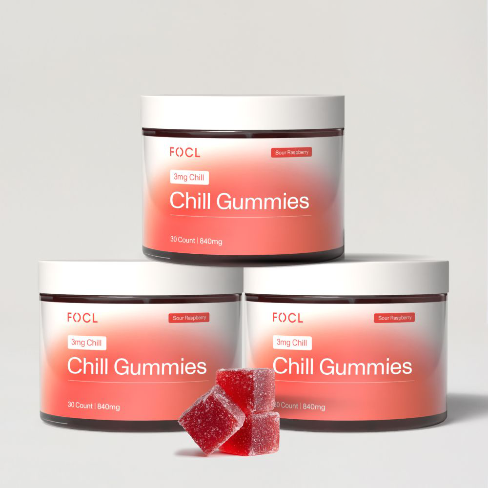 THC+ Chill 3mg Gummies 3-Pack