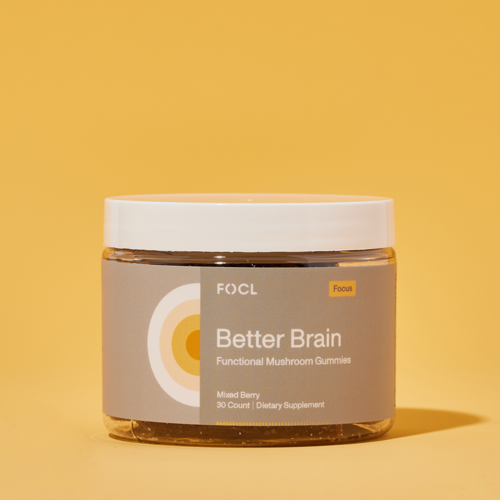 Focl Better Brain Functional Mushroom Gummies Mixed Berry | Fig App