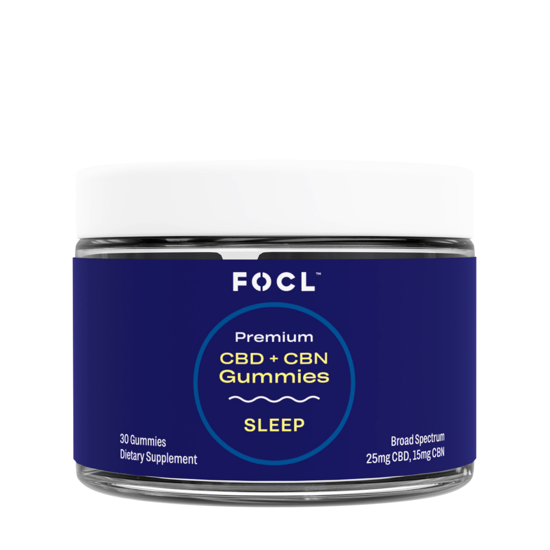 FOCL CBD + CBN Sleep Gummies - FOCL