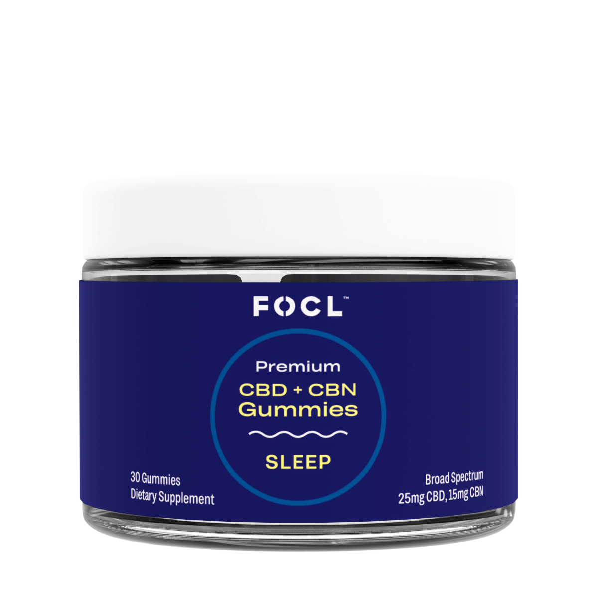 FOCL CBD + CBN Sleep Gummies - FOCL