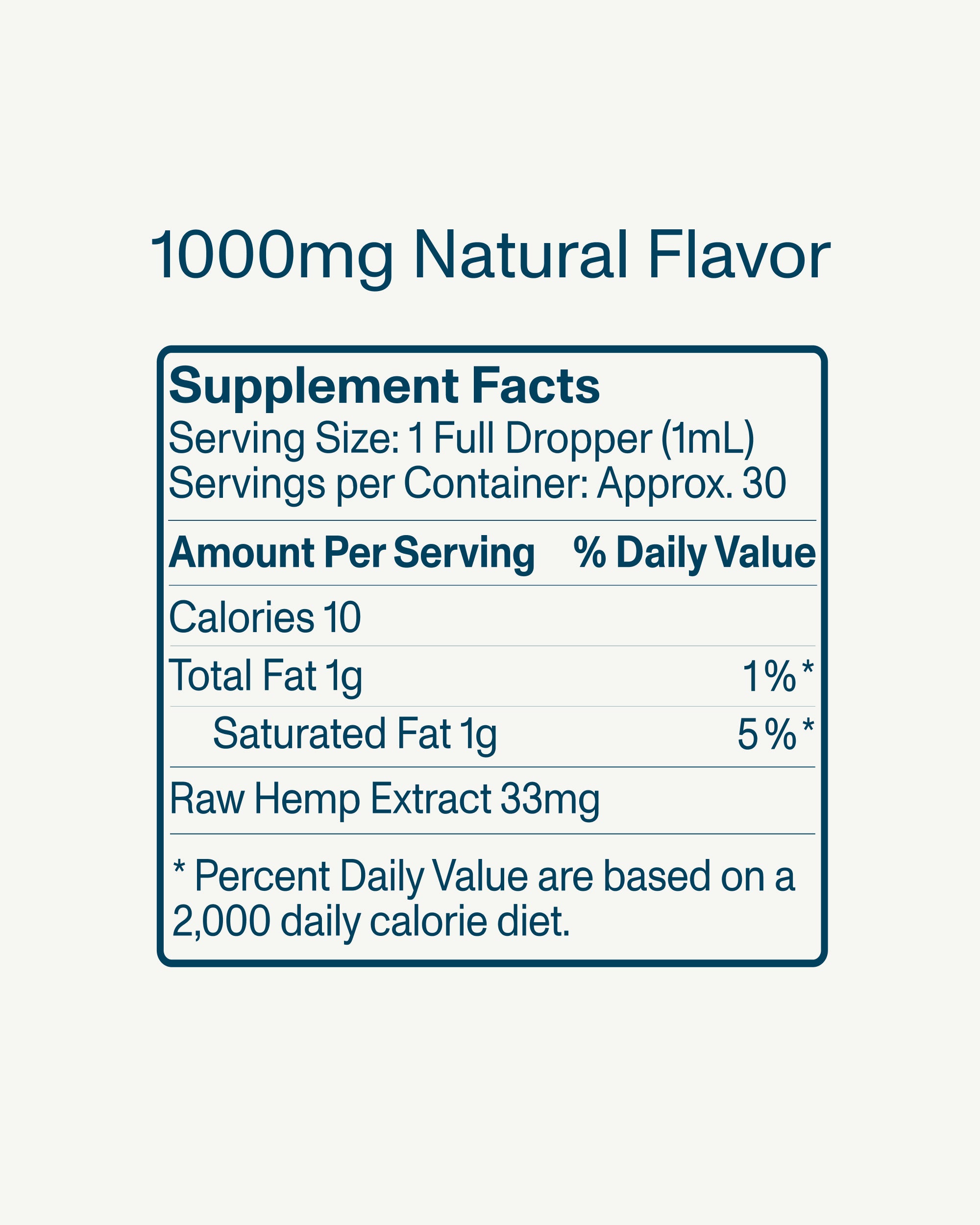 Daily Calm Broad Spectrum Drops