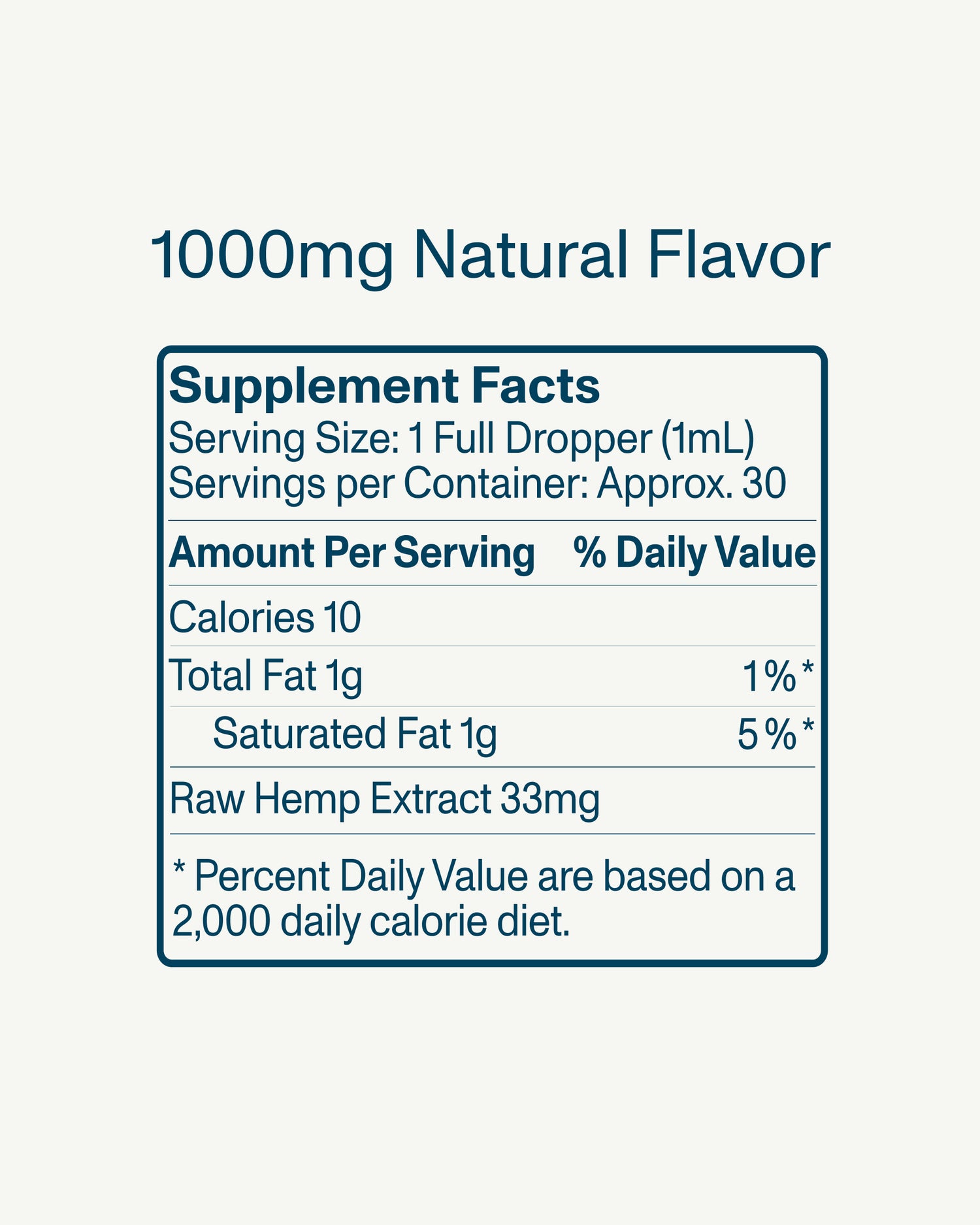 Daily Calm Broad Spectrum Drops - 1000mg Variety Pack