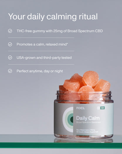 Daily Calm Broad Spectrum Gummies