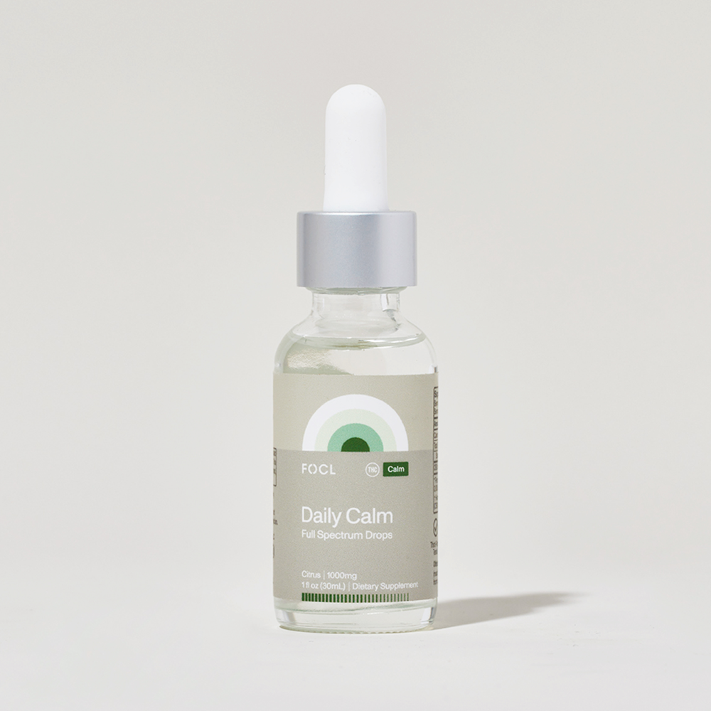 Daily Calm Full Spectrum Drops - Citrus 1000mg - Save $35