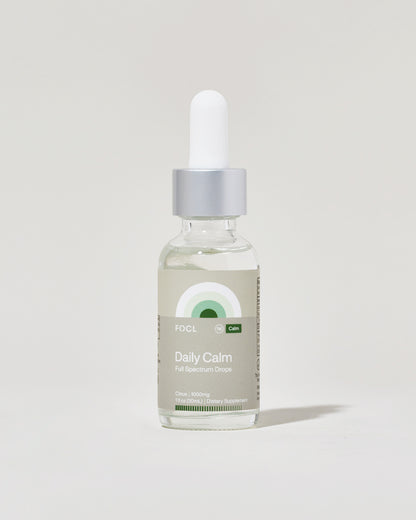 Daily Calm Full Spectrum Drops - Mint 3000mg