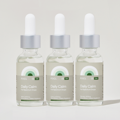 Daily Calm Full Spectrum Drops - 1000mg Variety Pack