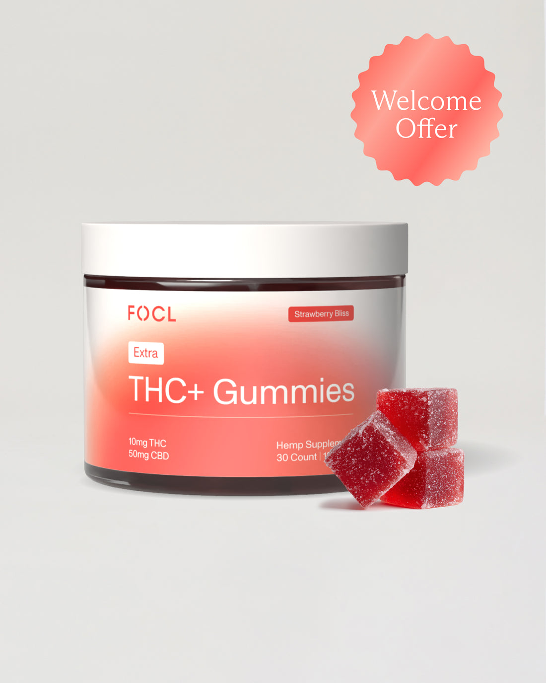 THC+ Extra 10mg Gummies - Welcome Offer