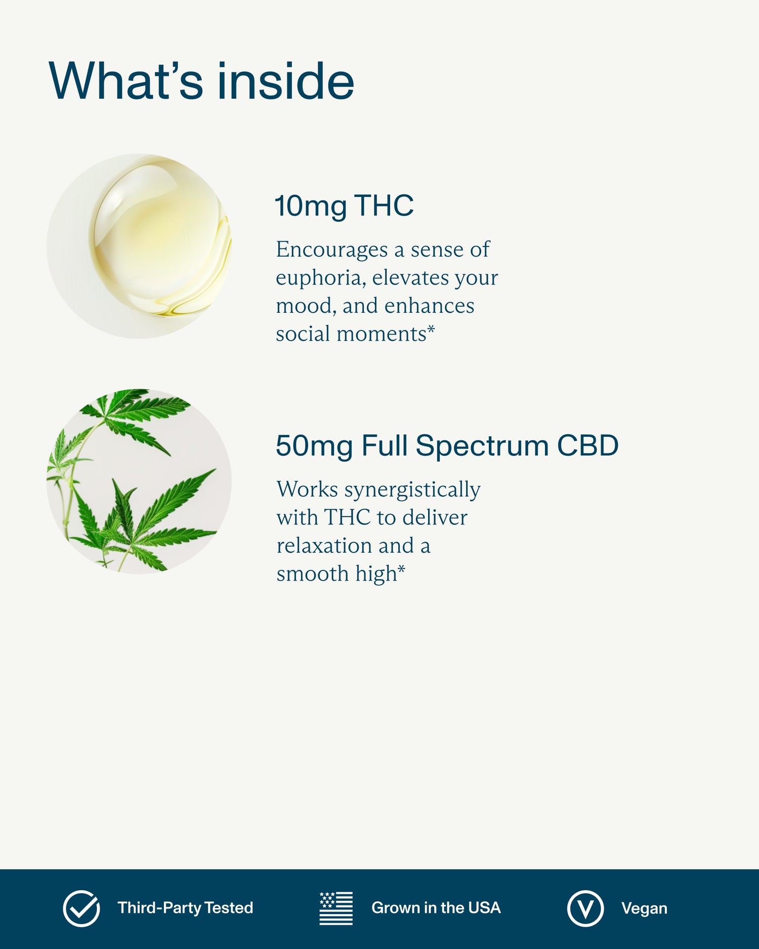 FOCL hemp-based wellness supplement for enhanced sleep, focus, and calm.