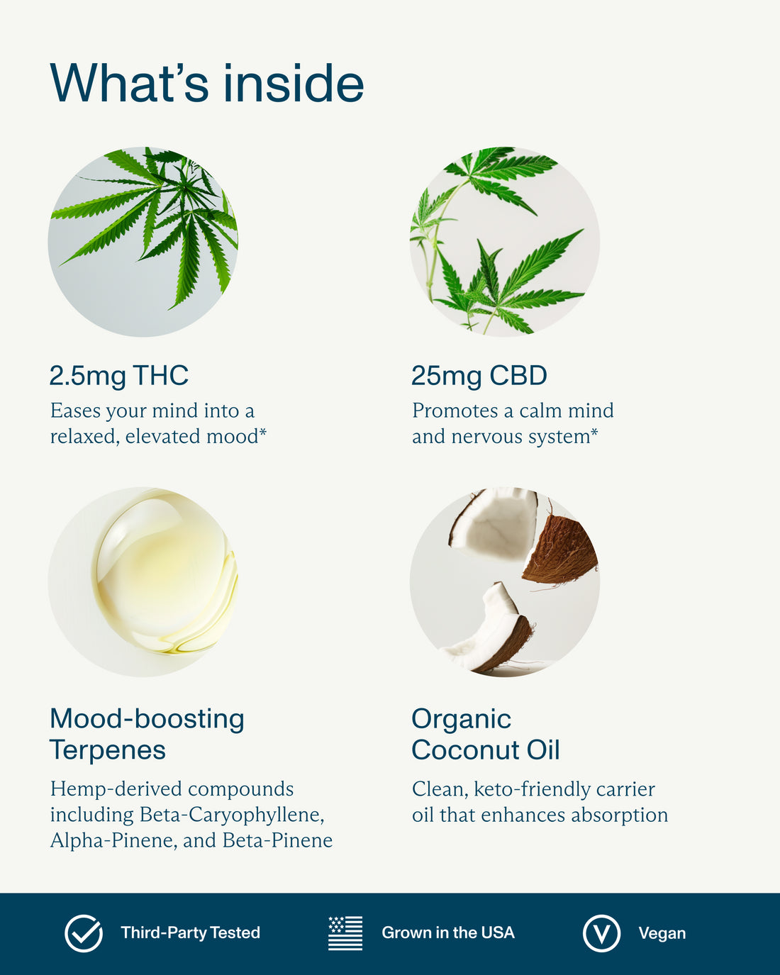 FOCL FeelGood Drops - Premium Hemp Extract - Promotes Calm and Focus.