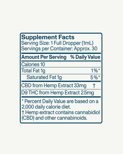 FOCL FeelGood Drops bottle - Premium plant-based wellness supplement for calm and focus.