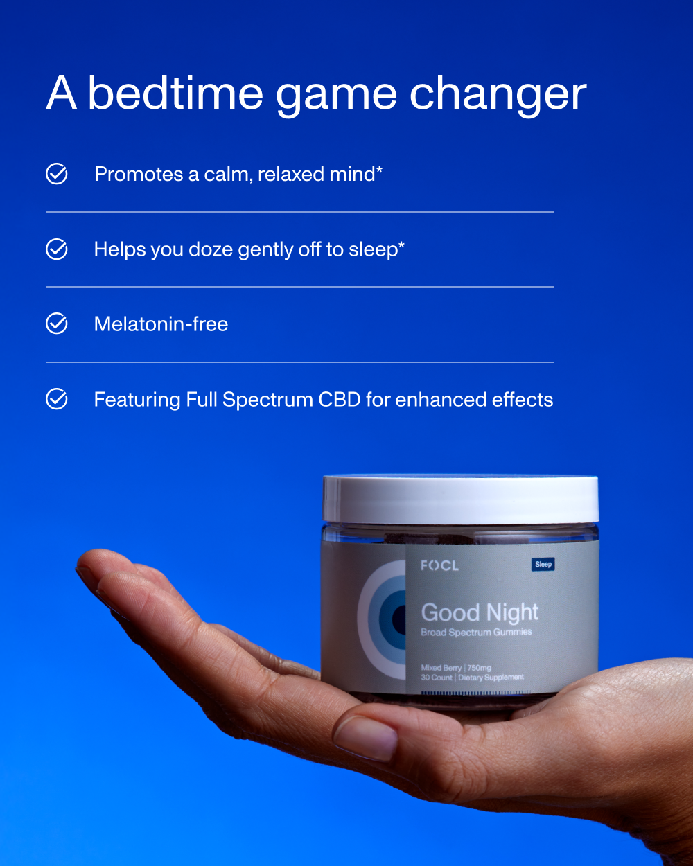 Good Night Full Spectrum Sleep Gummies