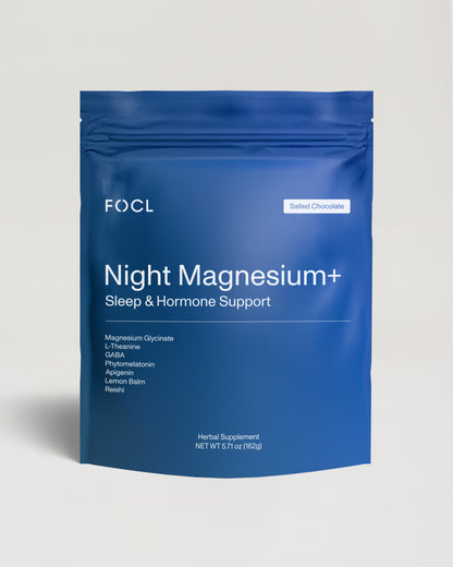 FOCL Sleep Supplement - Bottle with Night Sky Label - Promotes Restful, Quality Sleep.