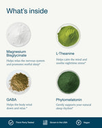 FOCL sleep supplement - a bottle of plant-based personal care medicine - promoting restful sleep and calm.