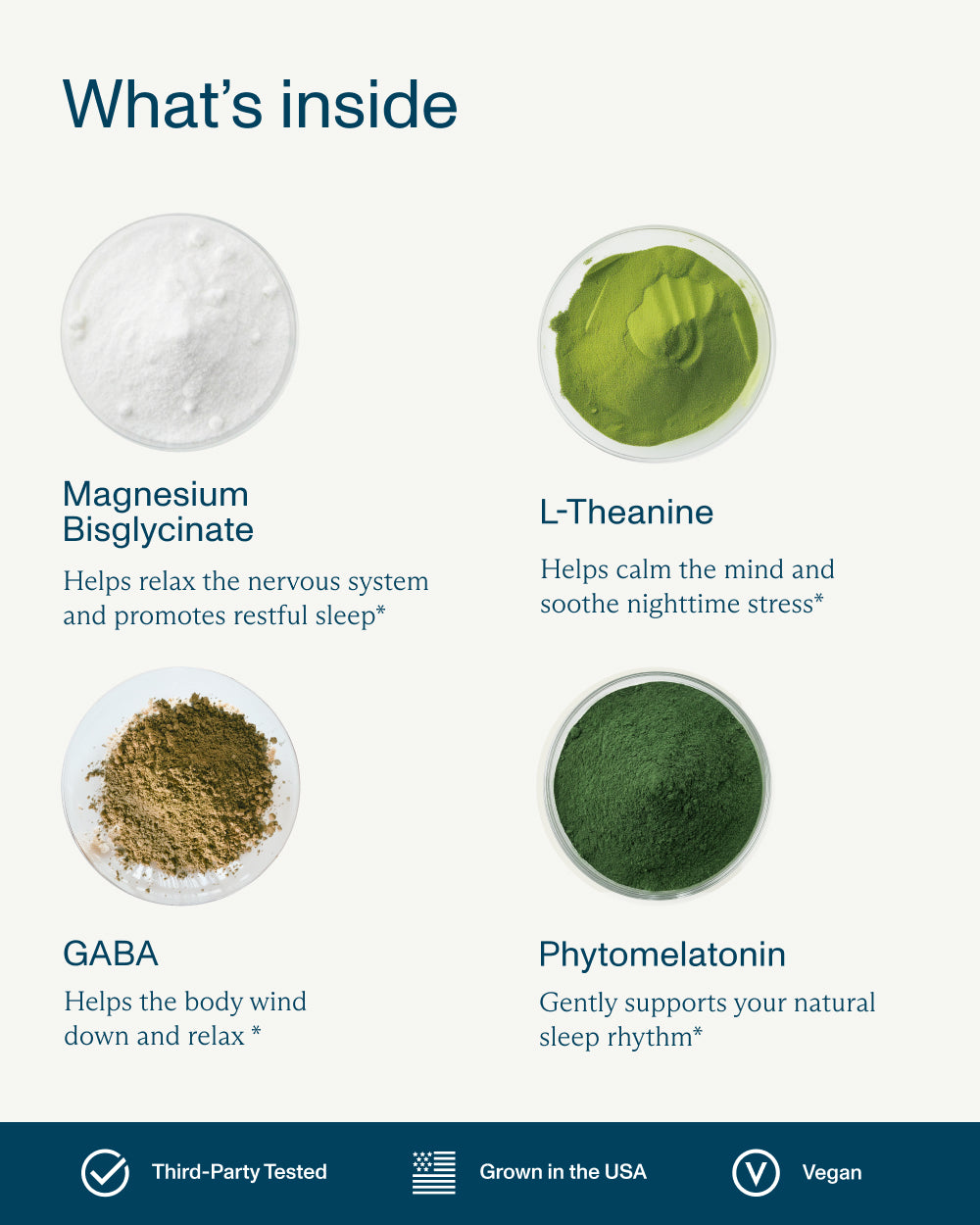 FOCL sleep supplement - plant-based personal care medicine - supports restful sleep and wellness.