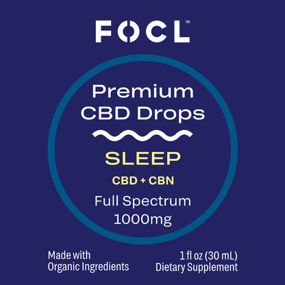FOCL CBD + CBN Sleep Drops - FOCL