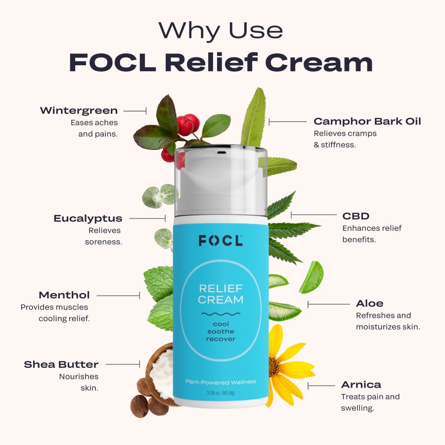 FOCL Relief Cream 3-Pack - FOCL